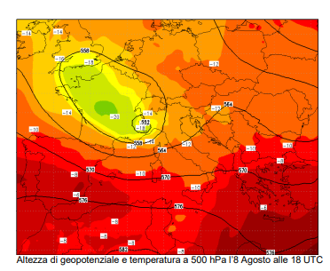 Il nubifragio sulle pianure fiorentine dell’8 agosto 2007