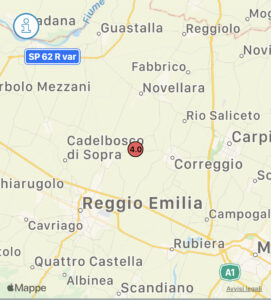 Terremoto 4.0 in Emilia. Verifiche danni in corso