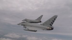 Aerei italiani a difesa dello spazio aereo della NATO