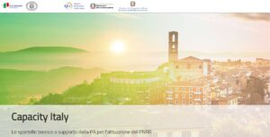Capacity Italy: sportello tecnico per Amministrazioni impegnate nel PNRR