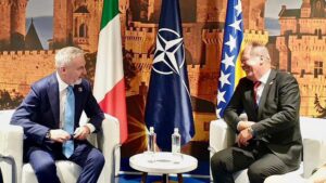 Flash – Guerini incontra Podžić: Italia vicina a Bosnia Erzegovina