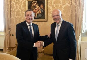 Draghi ha incontrato il Presidente della Corte di Giustizia dell’Ue