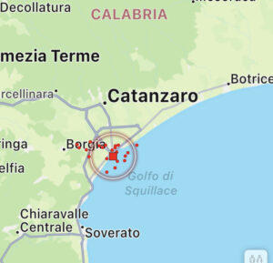 Terremoto magnitudo 4.4 a Catanzaro  Lido