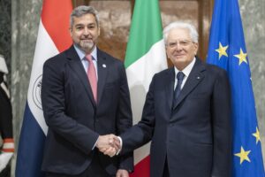 Mattarella ha ricevuto Benítez, Presidente del Paraguay