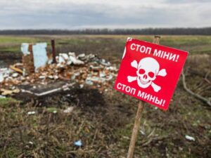 Alluvione in Ucraina : rischio mine antiuomo