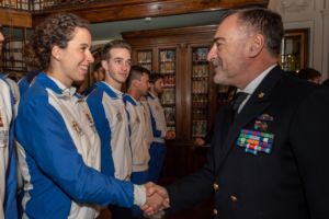 Il Capo di Stato Maggiore  incontra gli atleti della Marina Militare