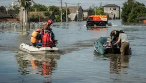 Alluvione a Kherson: oltre 6 mila evacuati filorussi
