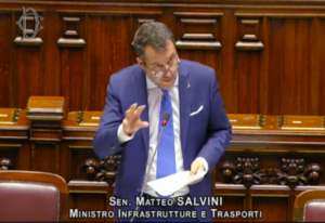 Salvini a Pontida: “abbiamo un’altra idea di Europa”