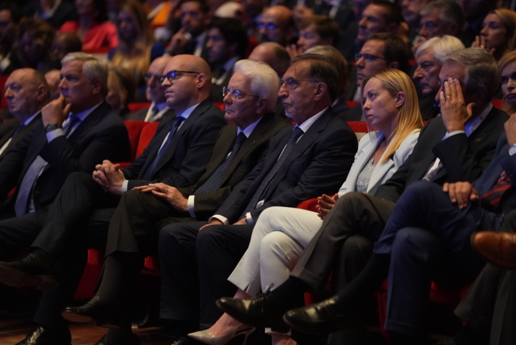 Assemblea Confindustria Sergio Mattarella interviene