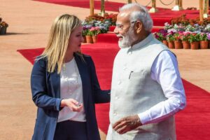Giorgia Meloni è arrivata in India per il G20. Xi il grande assente