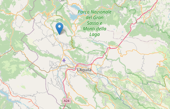 Un terremoto di magnitudo ML 3.0 è avvenuto nella zona di Barete, L'Aquila. Il sisma è stato registrato alle 7:35 di stamane