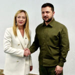 Il Presidente del Consiglio Meloni ha avuto ieri, a Granada, un cordiale incontro con il Presidente dell'Ucraina, Volodymyr Zelensky.
