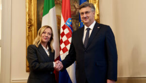 Meloni a Zagabria per rilanciare collaborazione con la Croazia