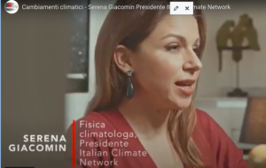 Cambiamenti climatici – Prima parte con Serena Giacomin, Presidente Italian Climate Network