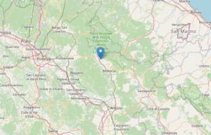 Terremoto in provincia di Arezzo: scossa di magnitudo 2.5