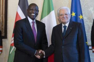 Mattarella riceve il Presidente del Kenya, William Samoei Ruto