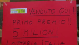 Lotteria Italia, biglietto da 5 mln venduto a Milano. 210 gli altri premi
