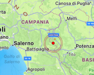 Terremoto a Potenza avvertito anche in Campania