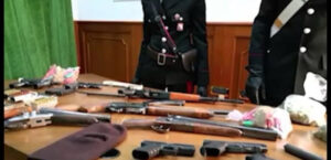 Carabinieri di Napoli, oltre 50 sequestri di armi a gennaio