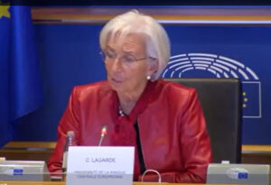 Bce, Lagarde: “A giugno si valuterà il primo taglio dei tassi”