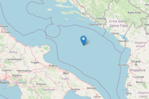 Terremoto nel Mar Adriaco: scossa di magnitudo 4.7