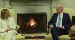 Gaffe di Biden su Gaza durante l’incontro con Meloni