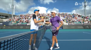 Jannik Sinner ai quarti di finale dell’Atp Masters 1000 di Miami