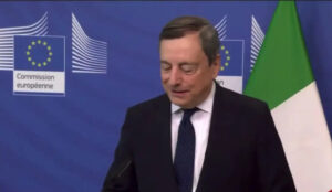 Mario Draghi incontra a Bruxelles i Sindacati UE