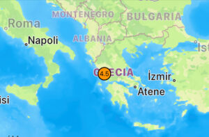 Terremoto di magnitudo 4.5 in Grecia. Nessun danno