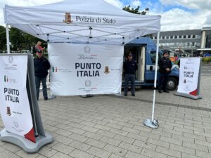 La Polizia di Stato italiana agli Europei 2024 in Germania