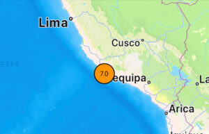 Flash – Terremoto di magnitudo 7.0 in Perù