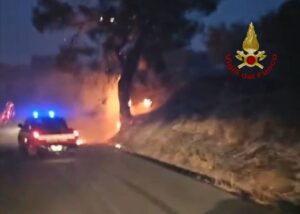 Parco del Pollino in fiamme da due giorni