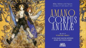 Amano Corpus Animae: la più grande mostra occidentale realizzata su e con Yoshitaka Amano
