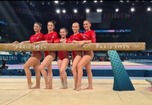 Parigi 24, medaglia d’argento nella ginnastica femminile