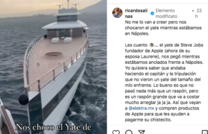 Napoli: scontro tra super yacht