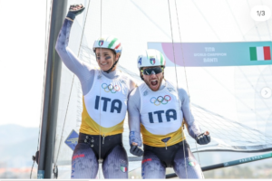 Olimpiadi Parigi 2024: medaglia d’oro nella Vela Nacra 17