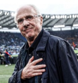 Addio a Sven Goran Eriksson. L’allenatore aveva 76 anni