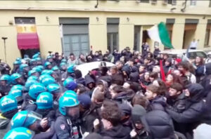 Operatore TV aggredito in manifestazione pro Palestina a Roma