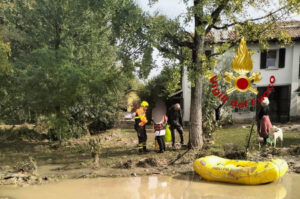 Emergenza alluvione in E.R.: anche i VVF dell’Umbria nella Task Force dei soccorsi