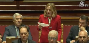 Meloni al Senato:”designazione di Fitto credo debba inorgoglire la Nazione”